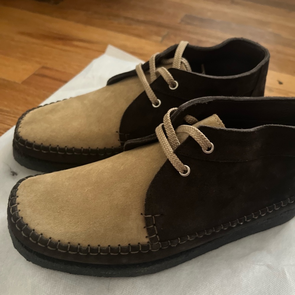 Comme des Garcons x padmore and Barnes color block NWOB never used pristine